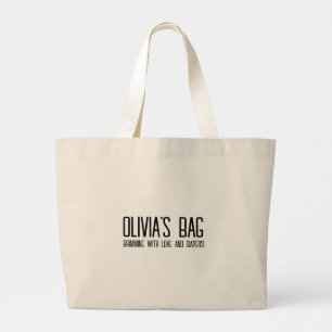 Tote Grande Verdade da Paternidade   Bolsa engraçada da mamãe