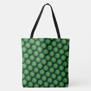 Tote "Green Trellis" - Bolsa do ombro