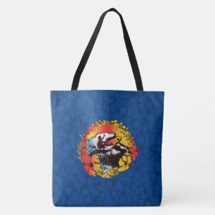 Tote Groovy Hawaiian Surfer 1960s - Bolsa de praia retr
