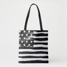 Grungy American Flag Bolsa