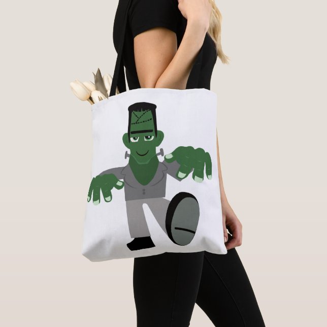 TOTE HALLOWEEN BOLSA FRANKENSTEIN (Close Up)