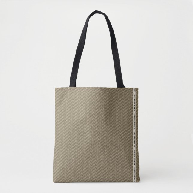 Tote HAMbyWG - Bolsa - Pequena faixa diagonal de dois t (Frente)