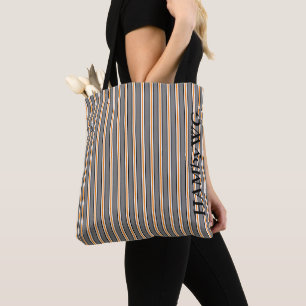 Tote HAMbyWG - Bolsa transversal - Cinza/Laranja/B/Bran