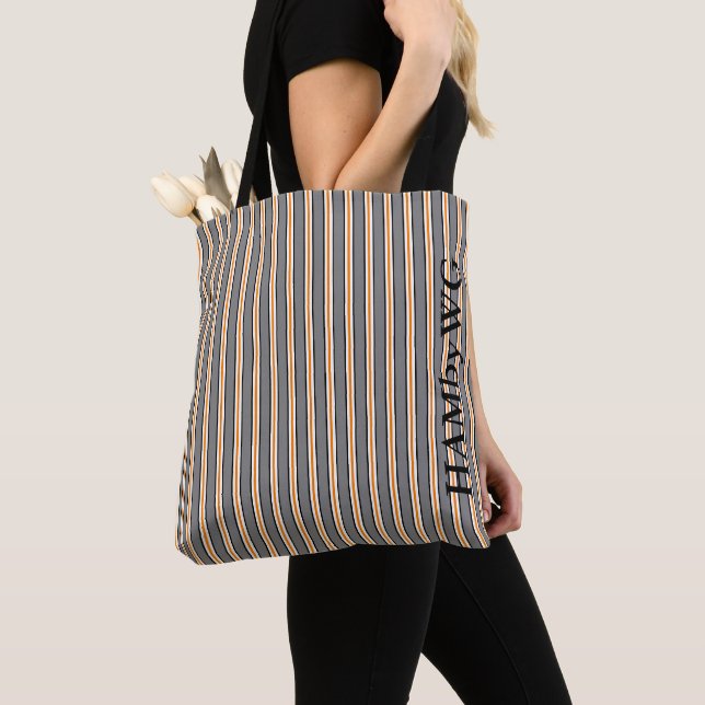 Tote HAMbyWG - Bolsa transversal - Cinza/Laranja/B/Bran (Close Up)