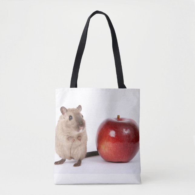 Tote Hamster com Bolsa Apple (Frente)