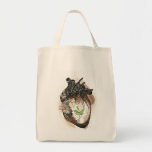 Tote Heart Grocery Bolsa