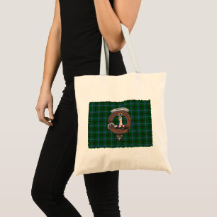 Tote Henderson Clan Crachá Tartan Bolsa