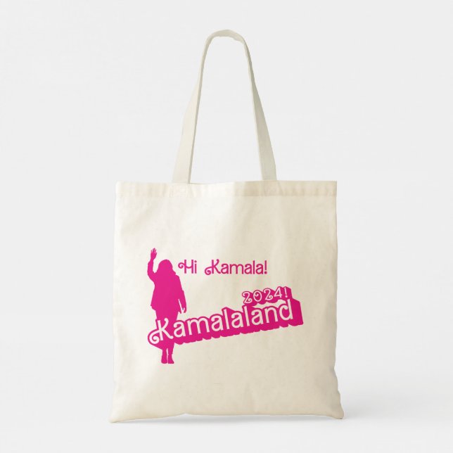 Tote "Hi Kamala" - Bolsa orçamental (rubrica B) (Verso)