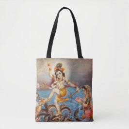 Tote Hindu por todo o lado no bolsa impresso