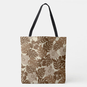 Tote Huakini Bay Havaiano Hibiscus Bolsa de praia Vinta