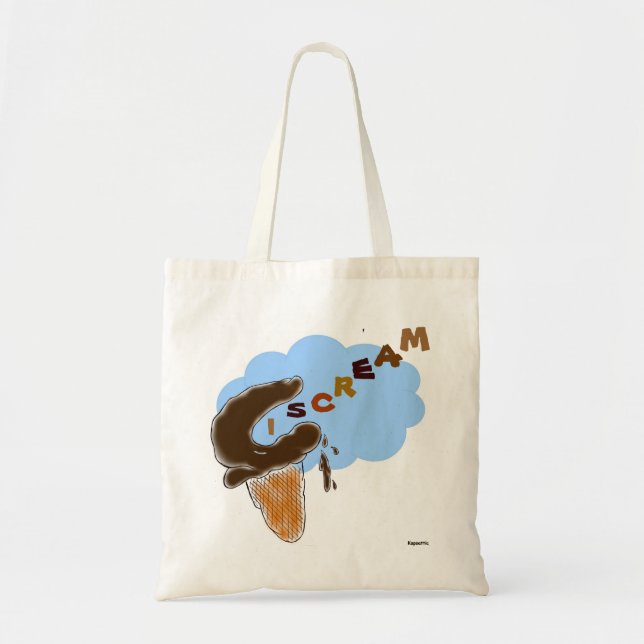 Tote "I Gritar" Icecream Bolsa (Frente)
