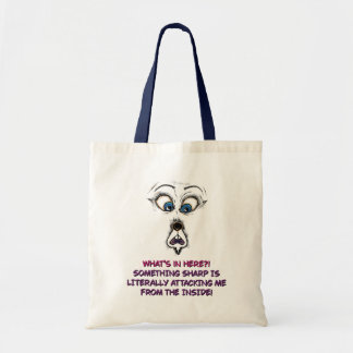 Tote Ilustração Divertida de Bolsa de Compras