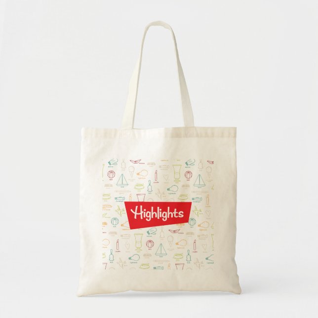 Tote Imagens ocultas com Bolsa de logotipo (Frente)