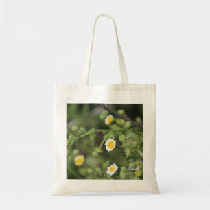 Tote Ivory Desert Rock Daisy Wildflower Coachella Bolsa
