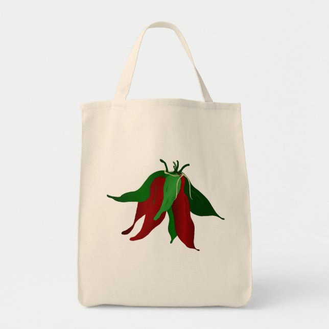 Tote Jalapeno Grocery Bolsa (Frente)
