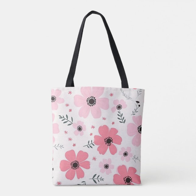 Tote Jardim das Flores Bolsa (Verso)