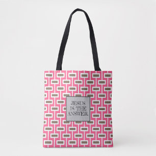 Tote Jesus É O Bolsa Rosa De Resposta