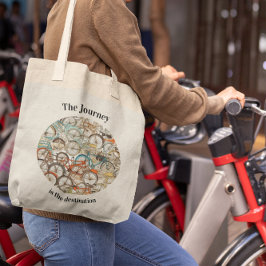 Tote Jornada de Bicicleta Personalizada Bolsa de Todos 