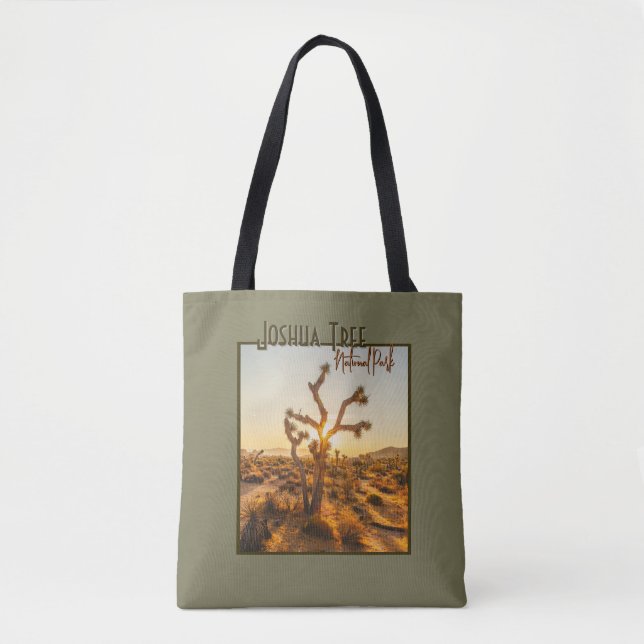 Tote Joshua Tree National Park Souvenir Gift Bolsa (Frente)