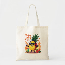 Tote Juicle Pineapple Retro Summer Bolsa