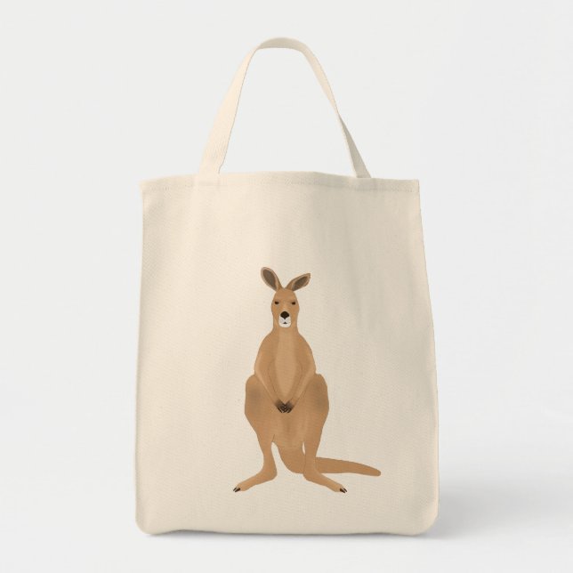 Tote Kangaroo Grocery Bolsa (Frente)