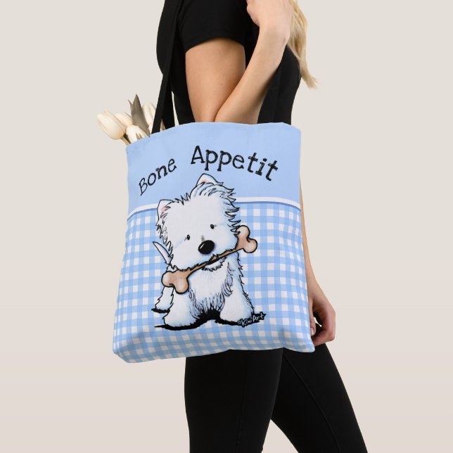 Tote KiniArt Westie Bolsa (Close Up)