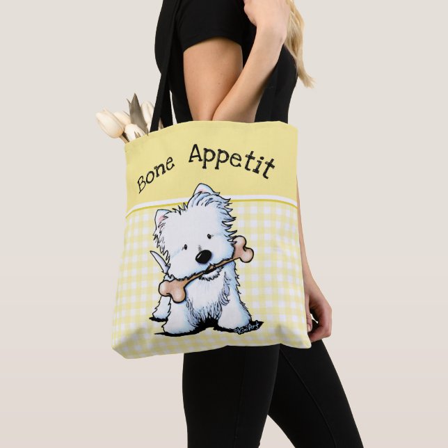 Tote KiniArt Westie Bolsa (Close Up)