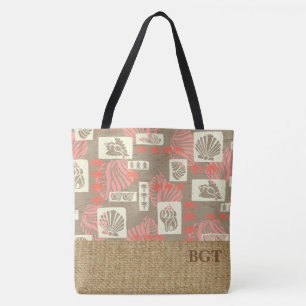 Tote Kua Bay Havaiana Undersea Shell Bolsa de praia Mon