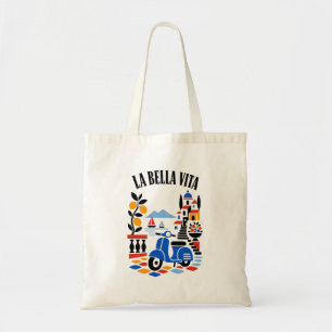 Tote La Bella Vita Italiana Bolsa Vintage da Costa Amal