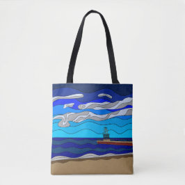 Tote Lago Michigan - Bolsa