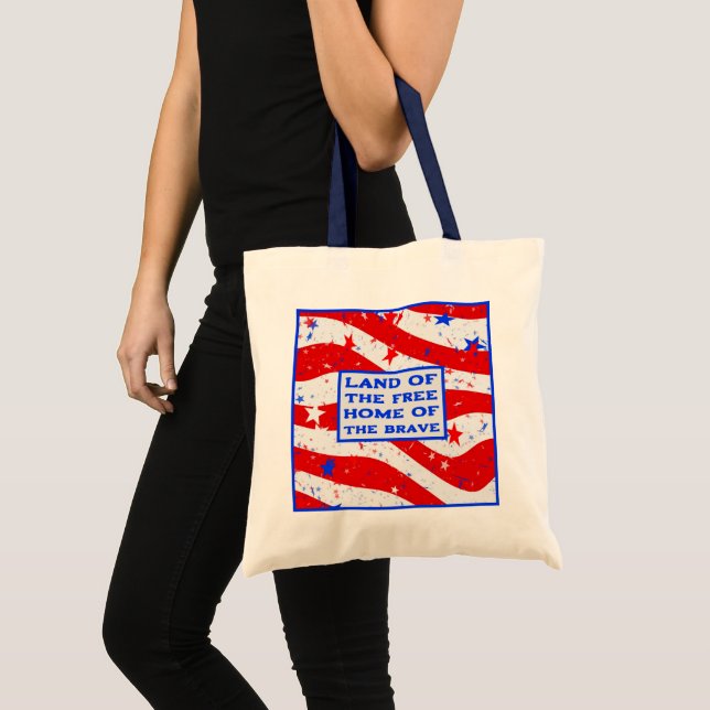 Tote Land of the Free Budget Bolsa (Frente (produto))