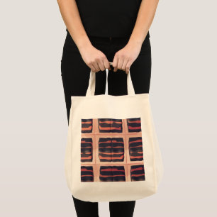 Tote Lava Stripe Eco Grocery Bolsa