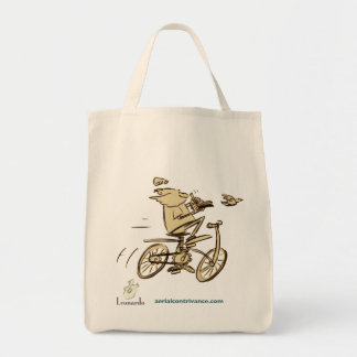 Tote Leonardo - O bolsa orgânico do mantimento