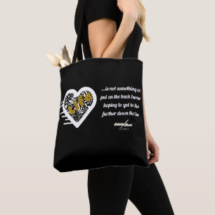 Tote Life Cote Black Bolsa da Poeta Adiela Akoo