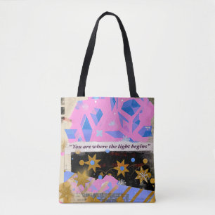 Tote Light Begins – Bolsa para Arte Moderna