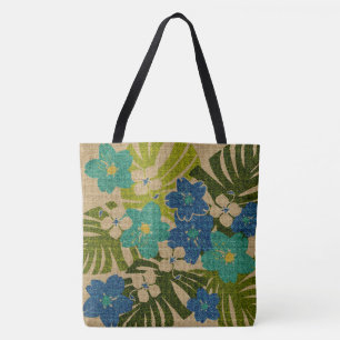 Tote Limahuli Garden Vintage Bolsa de praia Floral Hava