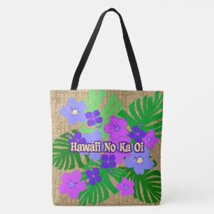 Tote Limahuli Garden Vintage Bolsa de praia Floral Hava