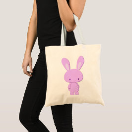 Tote Linda Bolsa de Lona Roxa Pastel Minimalista Kawaii