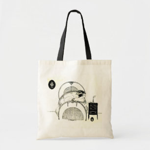 Tote Lingerie 1920 do Flapper do vintage ou o bolsa de