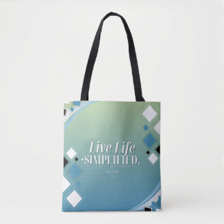 Tote Live Life Simplifique o Bolsa