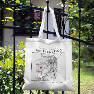 Tote Localizador de Amor de São Francisco   Bolsa de Ca