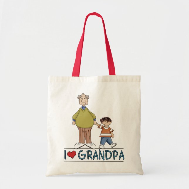 Tote Love Grandpa 2 Bolsa (Frente)