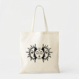 Tote Lua e bolsa de Sun Scape