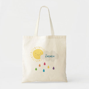Tote Luz do sol e bolsa da arte dos arcos-íris