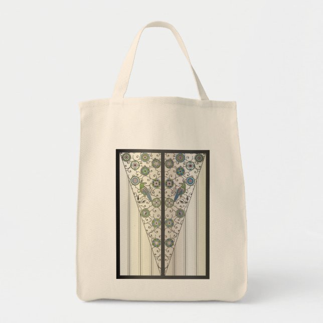 Tote Mah Jongg Art Deco Bolsa (Frente)