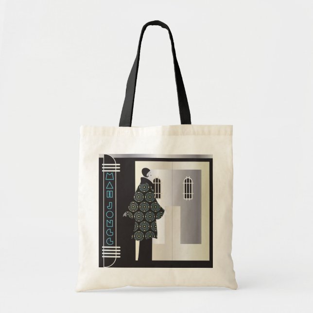 Tote Mah Jongg Deco Bolsa (Frente)