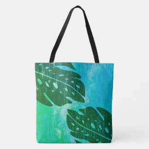 Tote Maikai Havaiana Monstera Leaf Tie-Dye Bolsa de pra