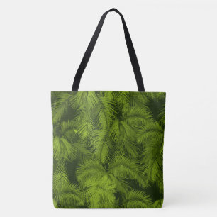 Tote Makana Palms Hawaiian Tropical Leaves Bolsa de pra
