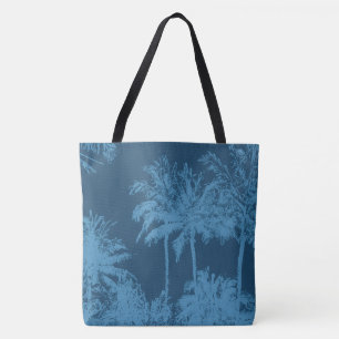 Tote Makena Beach Hawaiian Sketchy Palms Bolsa de praia