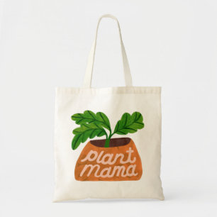 Tote Mamãe Planta - Bolsa de presente de planta ilustra